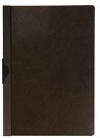 Q-CONNECT Klemmap metalenclip A4 60 vel Transparant zwart-2