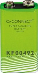 9 volt batterij Q-CONNECT alkaline 6LR61 MN1604