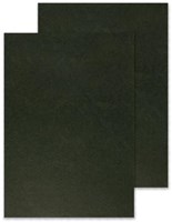 Q-CONNECT dekblad A4 leder 250 grams 100 stuks zwart-2