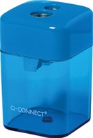 Q-CONNECT potloodslijper 2 gaats geassorteerde kleuren-2