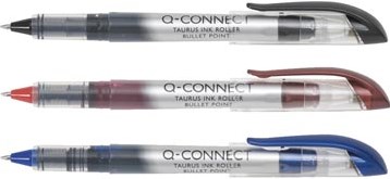 Q-CONNECT Taurus liquid ink roller zwart-2