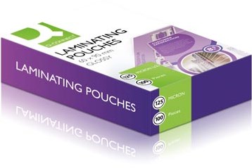 Lamineerhoezen 2x 125 micron 60x90mm 100 stuks Q Connect-2