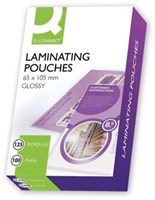 Lamineerhoezen 2x 125 micron 65x105mm 100 stuks Q Connect-3
