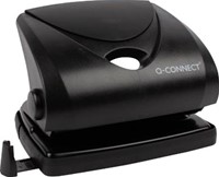Q-CONNECT perforator Medium Duty 20 blad zwart