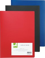 Q-CONNECT showalbum personaliseerbaar A4 10 tassen rood-3