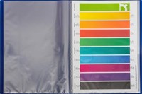 Q-CONNECT showalbum A4 20 tassen blauw-2