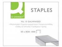Q-CONNECT nietjes n°10 verzinkt doosje van 1000 stuks-2