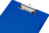 Klembord A4 Q-CONNECT blauw met pennenhouder-2