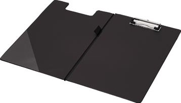 Klemplaat Q-CONNECT A4 dubbel zwart