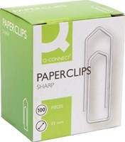 Q-CONNECT papierklemmen 32 mm doos van 100 stuks-3