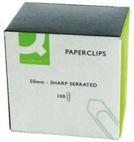 Paperclips 50 mm doos van 100 stuks Q-CONNECT -2