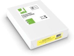 Gekleurd kopieerpapier A4 80g pak van 500 vel felgeel