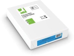 Gekleurd kopieerpapier A4 80g pak van 500 vel felblauw