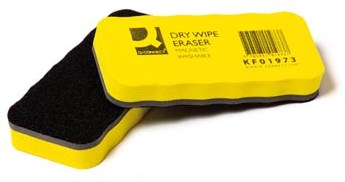 Q-CONNECT bordenwisser magnetisch wasbaar geel-3