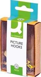 Q-CONNECT foto haak staal doos van 20 stuks