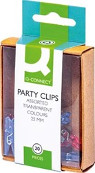 Q-CONNECT wasknijper mini 25 mm doos van 20 stuks