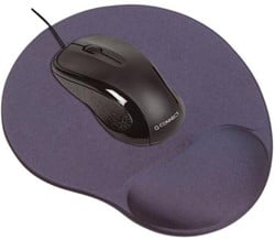 Q-CONNECT gel muismat met polssteun, grijs
