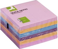 Q-CONNECT Quick Notes 76 x 76 mm 80 vel pak van 6 blokken in 4 verschillende kleuren-2
