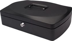 Q-CONNECT geldkoffer 325 x 235 x 85 mm zwart