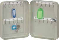 Q-CONNECT sleutelkast voor 20 sleutelhangers grijs-2