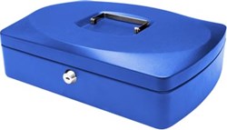 Q-CONNECT geldkoffer 325 x 235 x 85 mm blauw