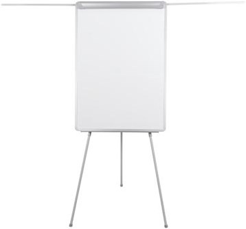Q-CONNECT flipchart magnetisch met 2 uitschuifbare papierhouders grijs-3