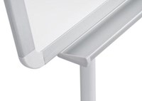 Q-CONNECT flipchart magnetisch met 2 uitschuifbare papierhouders grijs-4
