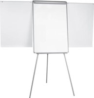 Q-CONNECT flipchart magnetisch met 2 uitschuifbare papierhouders grijs-5
