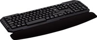 Q-CONNECT gel toetsenbord polssteun, zwart/grijs-2