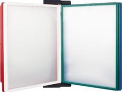 Q-CONNECT uitbreidingsmodule Quickfind antraciet met 10 tassen