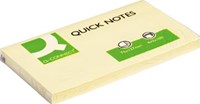 Memoblaadjes Q-CONNECT 76 x 127 mm 100 vel geel