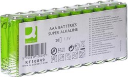 AAA batterijen pak van 20 stuks Q-CONNECT