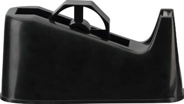Q-CONNECT plakbandafroller voor rollen 25 mm x 66 m zwart-2