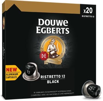 Douwe Egberts Espresso Black koffiecapsules pak van 20 stuks-2