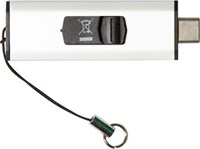 Q-CONNECT USB-C stick 3.2 Gen1, zilver, 64 GB-2