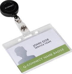 Q-CONNECT afrolmechanisme voor badges
