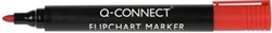 Flipchart marker rood 2-3 mm ronde punt met clip