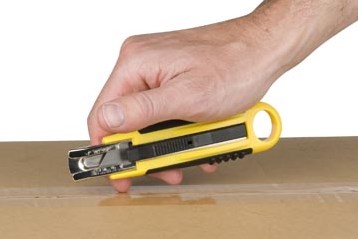 Veiligheidscutter met terugschietfunctie Q-CONNECT-2