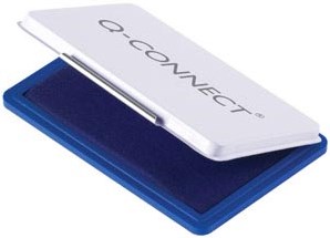 Q-CONNECT stempelkussen 90 x 55 mm blauw-3