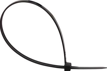 Kabelbinder 200 x 3,6 mm pak van 100 stuks zwart Q-CONNECT