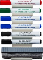 Whiteboard  accessoirehouder met markers en wisser Q-CONNECT-2