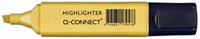 Q-CONNECT markeerstift pastel, geel