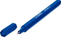 Q-CONNECT fineliner, 0,4 mm, driehoekig, blauw-2