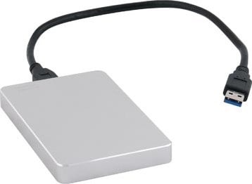 Externe harde schijf USB 3.0 zilver 2 TB Q-CONNECT-2