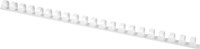 Bindrug 14mm plastic 21 rings 100 stuks wit