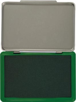 Q-CONNECT stempelkussen 110 x 70 mm groen-3