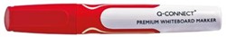 Whiteboard markers Q-Connect ronde punt rood