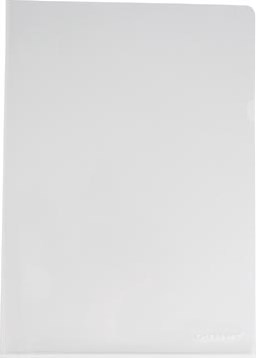 Q-CONNECT L-map glashelder 160 micron pak van 10 stuks