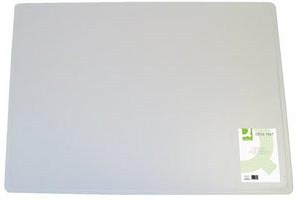 Q-CONNECT onderlegger, ft 63 x 50 cm, transparant-2