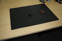 Bureau mat zwart 63 x 50 cm Q-CONNECT -2